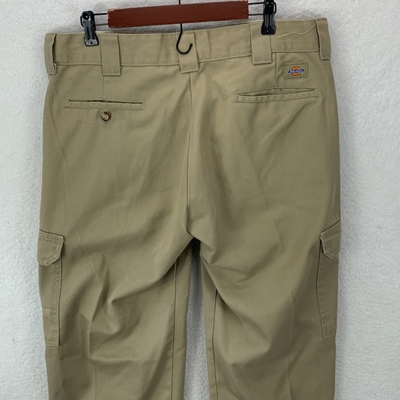 Dickies Cargo Pants Men’s 36x32‎ Green Relaxed Fit Straight Leg Workwear Utility - Picture 10 of 12